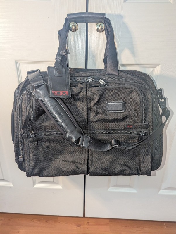 TUMI Alpha bravo Business Travel Expandable Carry On 22125DH ballistic nylon
