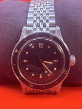 Baltic Aquascaphe Classic Blue Gilt With Beads Of Rice Bracelet