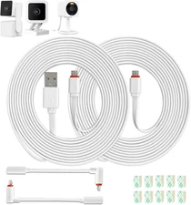 10 FT Camera Extension Cable for Wyze Cam V3/V4, Wyze Cam Pan V3, Wyze OG