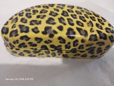 Large Hard Shell Glasses Case Unbranded Animal Print Classy Chic