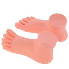 Foot Model Nail Art Training Tool Nail Practice Model Lady Girl