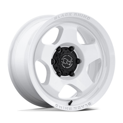 BLACK RHINO Sol BR031 Rim 17X8.5 5X127 Offset 0 Gloss White (Quantity of 4)