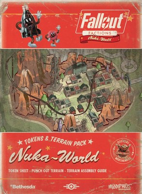 Fallout: Factions Nuka-World Tokens and Terrain Pack 1