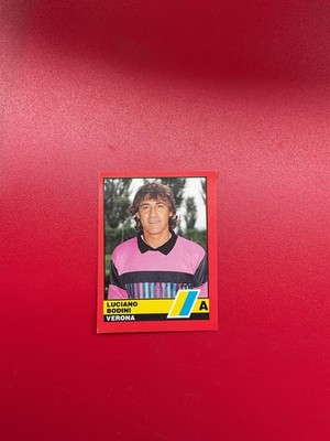 Vallardi 1989/90 N 354 LUCIANO BODINI Verona Footballers D Italia Figurine 