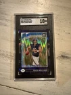 2024 Donruss Optic- Caleb Williams #201 Purple Shock Prizm SGC 10