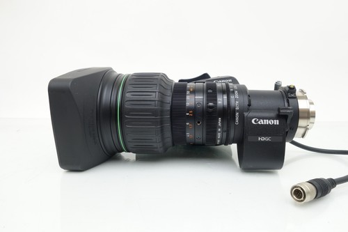 Lente zoom óptico HD Canon KJ20X8.2B IRSD 2/3” B4 montura 20x con extensor 2X - Imagen 2 de 12