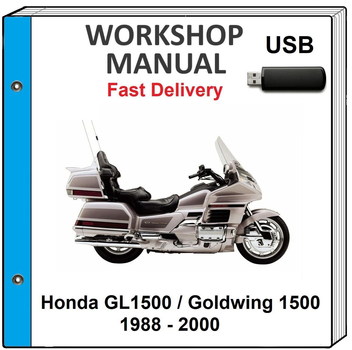 HONDA GOLDWING サービスマニュアル Honda Goldwing Shop Manual | eBay