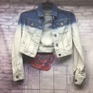 cropped denim jacket ebay