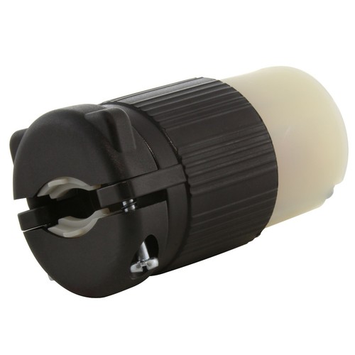 Conjunto de conector hembra de 3 clavijas 20A 250V NEMA 6-20R de AC WORKS® - Imagen 5 de 5