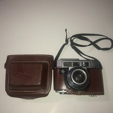 VTG Kodak Motormatic 35f Film Camera Ektanar Lens 44mm f/2.8  Field Case MD21