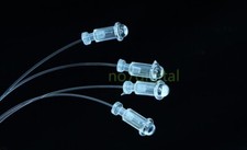 100pcs Fiber Optic End Fitting Optical Fiber Cable Fix Tails Hats Plastic Cups