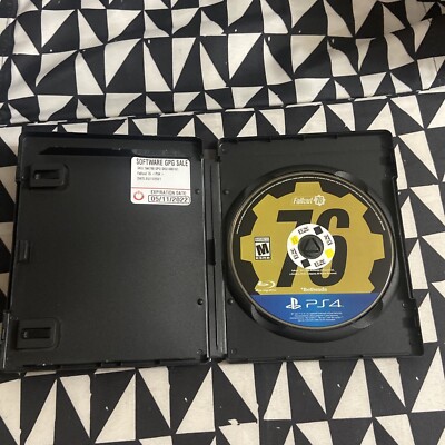 Fallout 76 PlayStation 4 PS4 Game Disc Only 93155173057| eBay