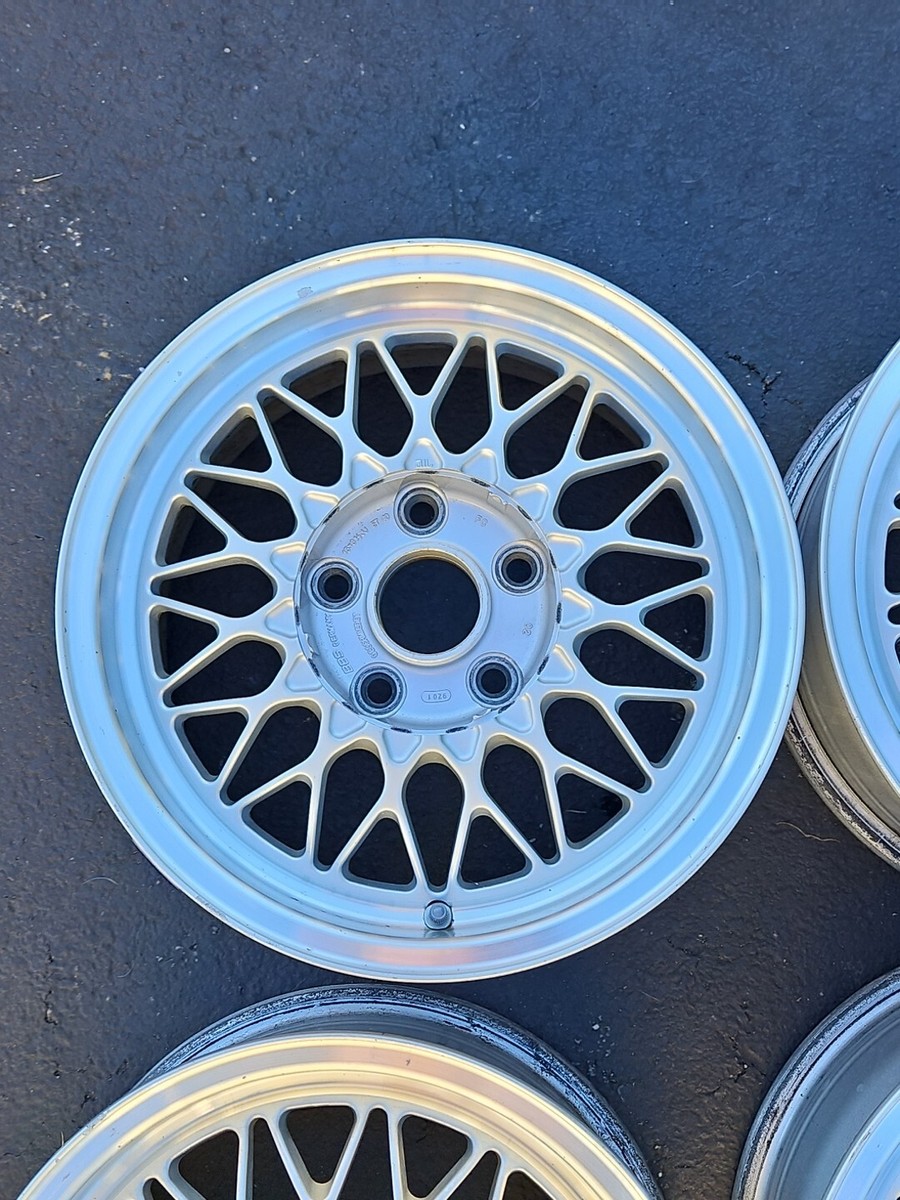 🥇89-91 MAZDA FC3S RX7 SET OF 4 BBS R15 15