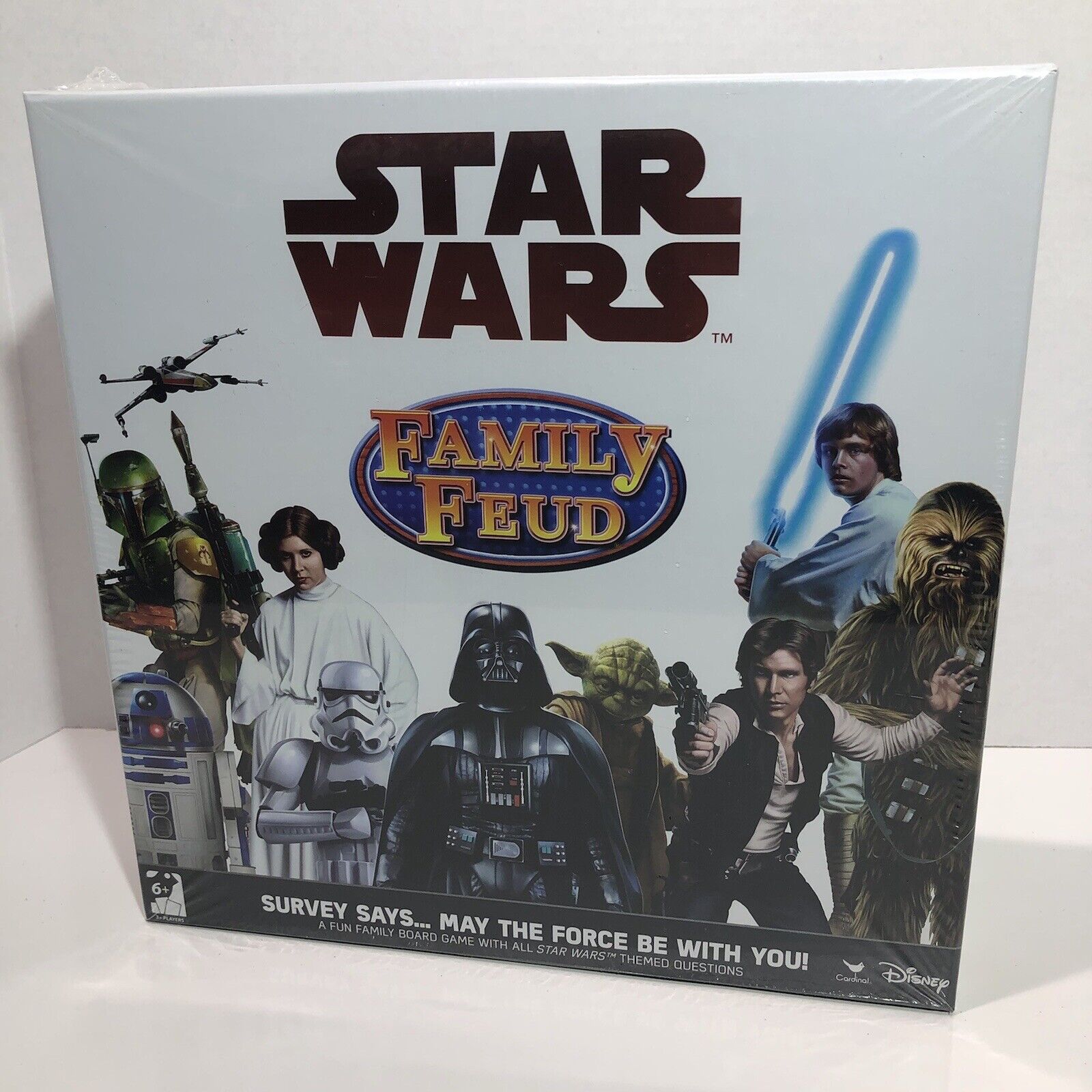 STAR WARS Disney Family Feud Trivia Board Game 2017.  New.  Sealed.