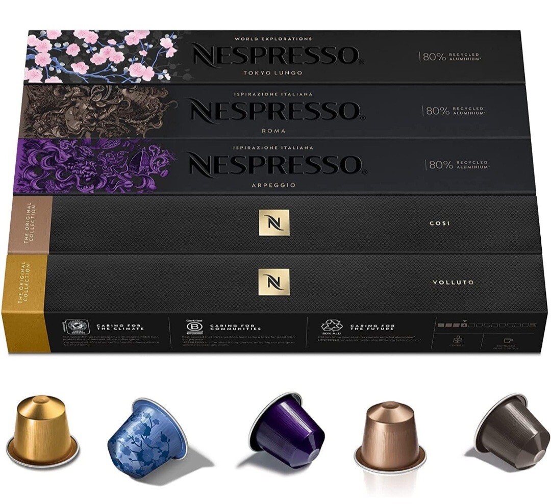 nespresso vertuo capsules espresso. NEW expire 7/2024 eBay