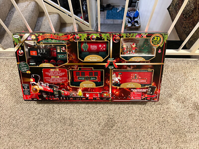 EZTEC G-Gauge North Pole Express Remote Control Animated Christmas
