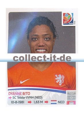 Panini Frauen WM World Cup 2015  - Sticker 84 - Dyanne Bito