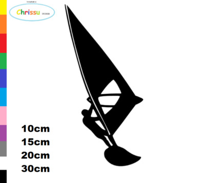 Surfen Wind Surfer Auto Aufkleber kite Surfing Windsurfing Decal Surfboard 143/1