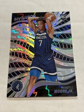 2022-23 REVOLUTION WENDELL MOORE JR 69/75 ASIA HOLO SILVER ROOKIE TIMBERWOLVES 