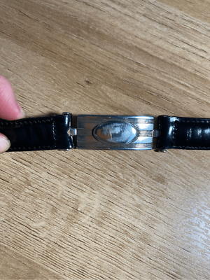Brighton Belt - Black Leather with Silvertone Belt-Buckle | eBay display picture 2