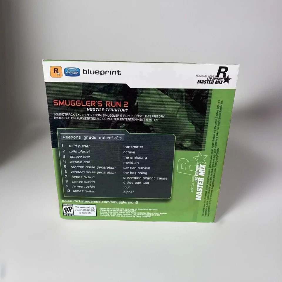 Smuggler’s Run 2 Edición LTD Master Mix Extractos de Banda Sonora Rockstar Games PS2 Foto 2 de 4