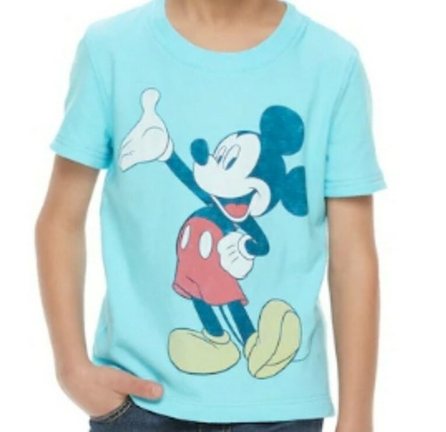 NWT DISNEY MICKEY MOUSE AQUA FAMILY 