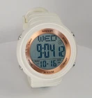 SAMOA Ladies Digital Sports Watch for Women Waterproof Dual Time Luminous 6022