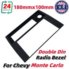 1pc Of Double Din Radio Bezel-180mm X100mm For 1978-1985 Chevy Monte Carlo