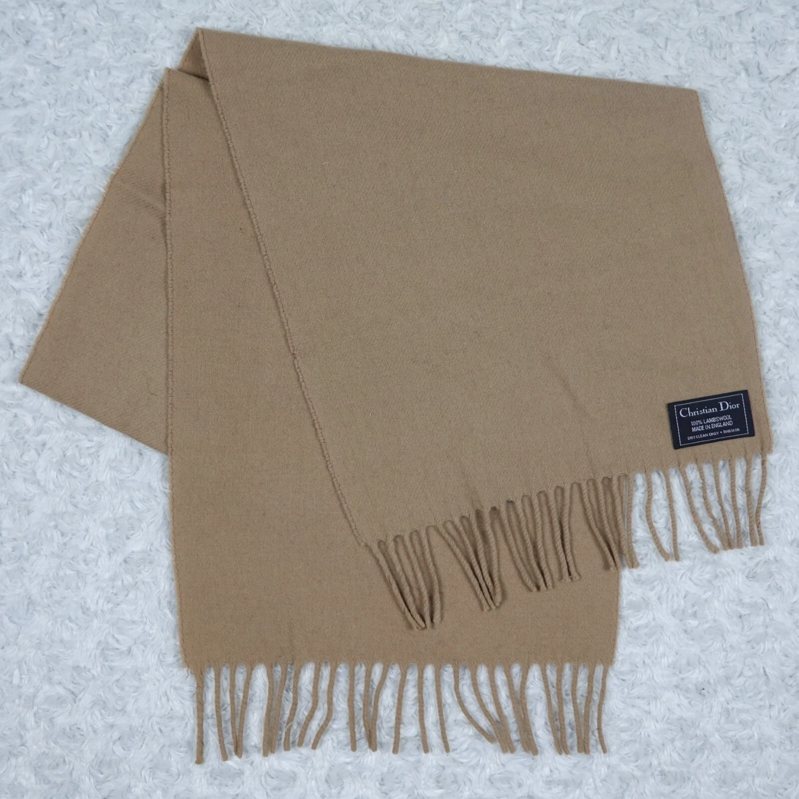 Foulards écharpes en laine marron K496 CHRISTIAN DIOR 51