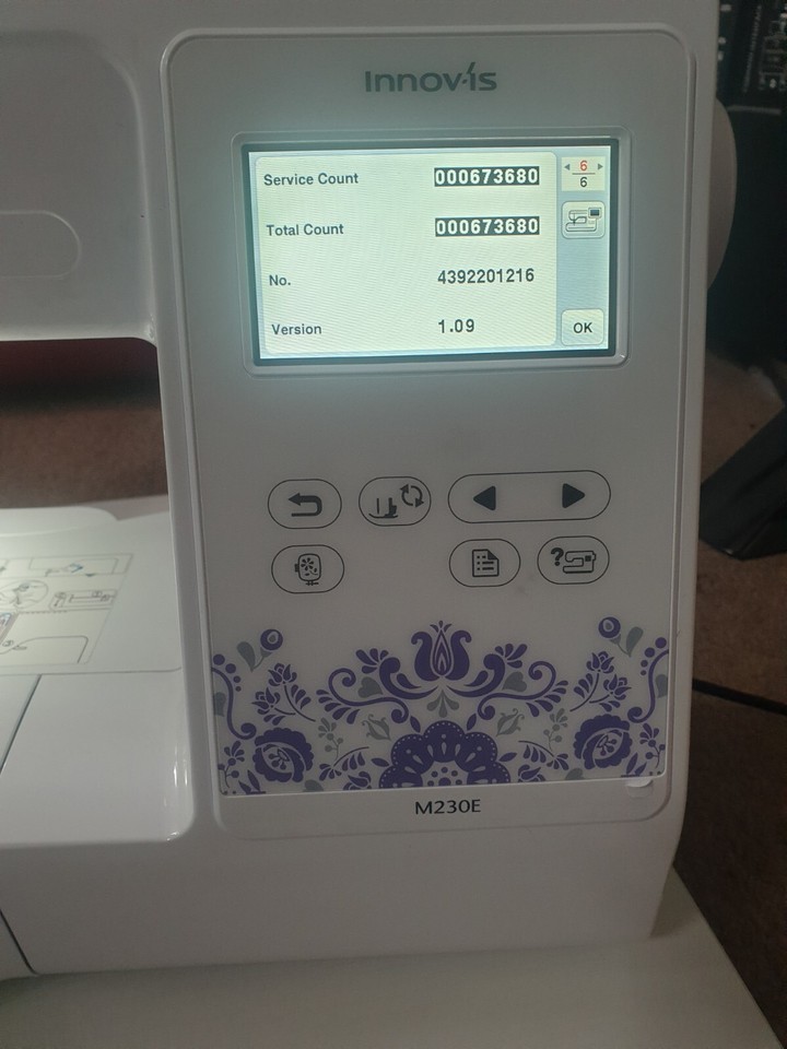 brother embroidery machine M230e eBay