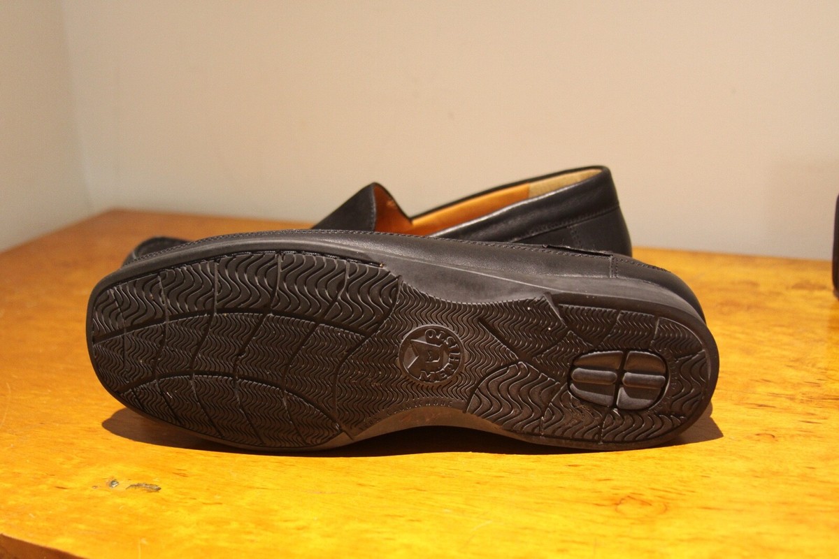 Mephisto Baduard Mens Black Cool Air Nubuck Leather Slip On Loafers Size 10 Mephisto Men main image 2