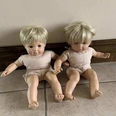 American Girl Blonde Bitty Twins Boy and Girl - Main Image