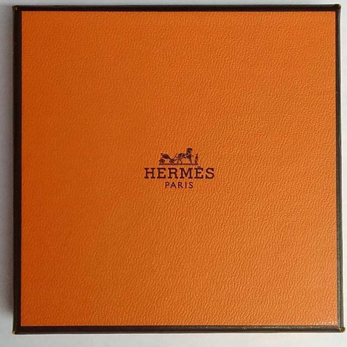 HERMES Key Ring Holder Black Campagne Leather Ligne Picto Porte 