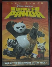 Dreamworks Kung Fu Panda DVD (2008)  USED Acceptable Cond Jack Black Full Screen