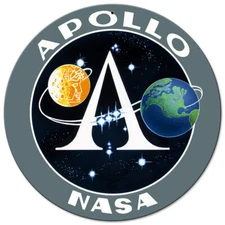 Vintage Style Metal Sign Apollo 11 50th Anniversary Apollo Inia Black Small 14 x