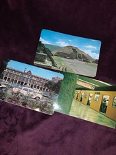 IMPRESO EN MEXICO, vintage color photo postcard collection, w sleeves