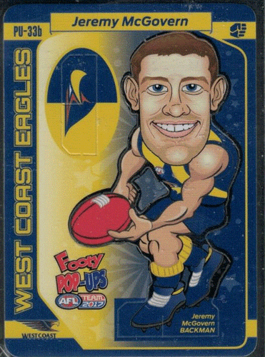 2017 AFL TEAMCOACH FOOTY POP-UPS; Individual Card Sale. - Picture 14 of 15