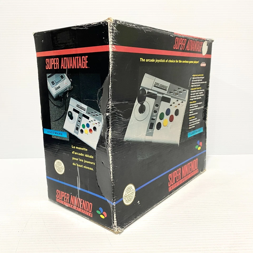 Super Advantage Arcade Stick for Super Nintendo (SNES) + Box - Tested & Working - Image 2 of 4