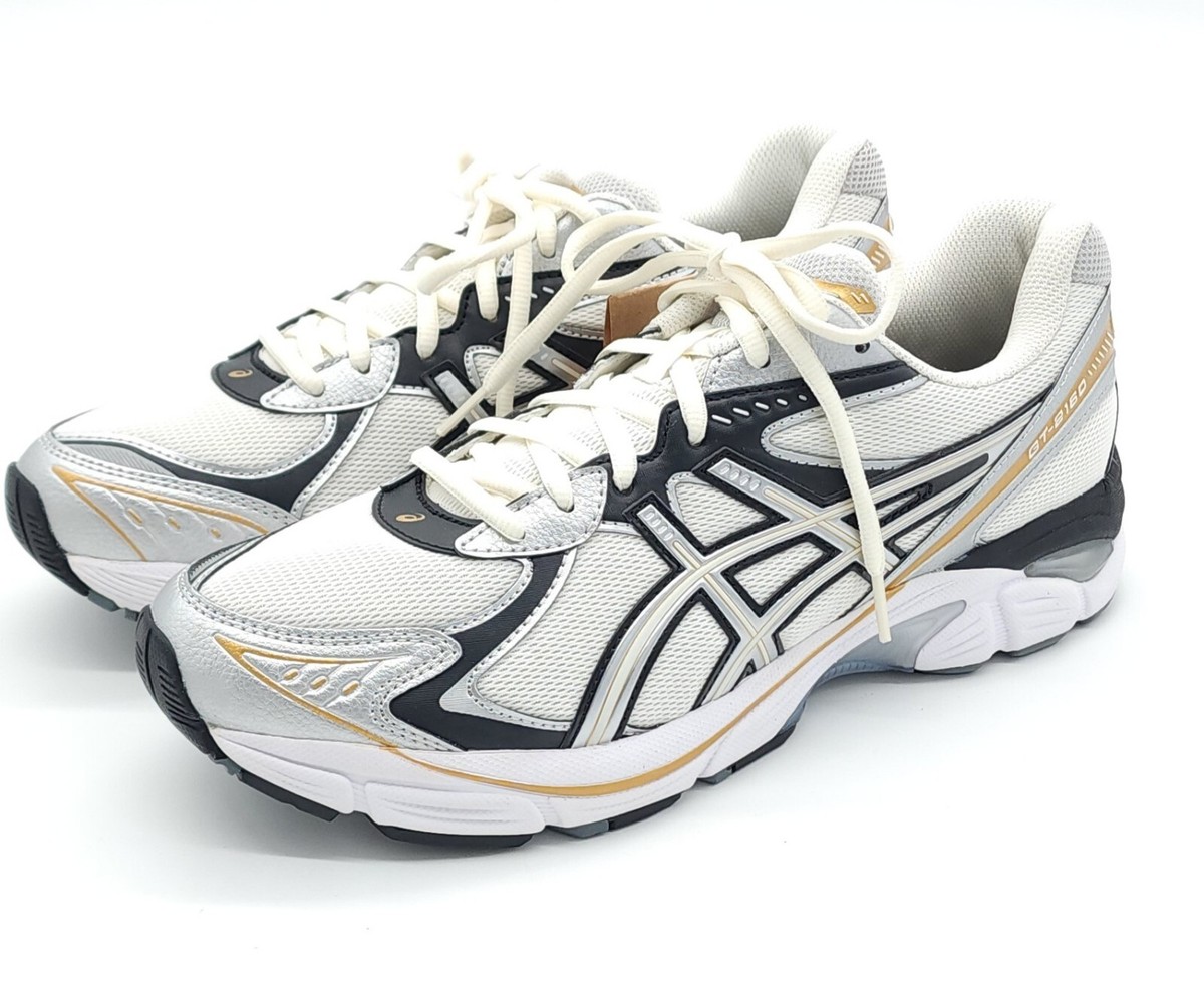 Size 10 Asics GT 2160 Cream Silver Gold for sale online
