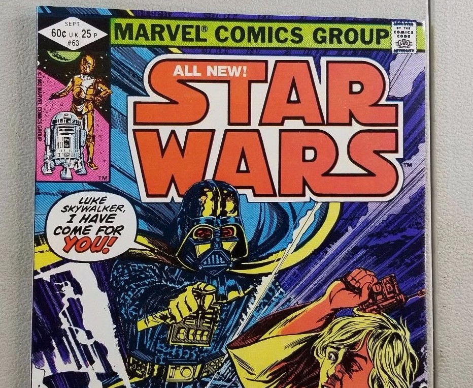 1982 VINTAGE MARVEL STAR WARS COMIC BOOK ISSUE 63 SW6 | eBay