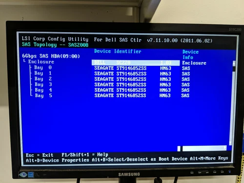 Dell Compellent SC220 2U 2x SC2 EMM Controllers rail kit 6*146gb 15k sas bezel