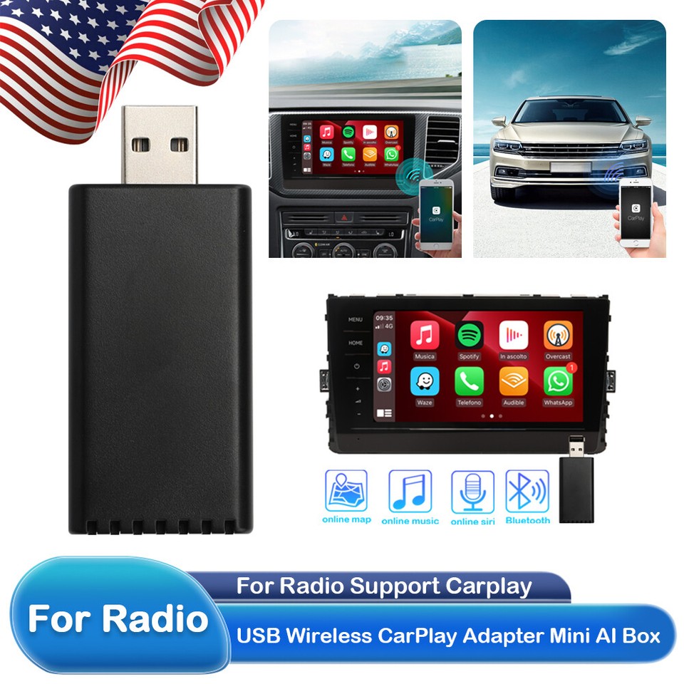 New Wireless CarPlay Adapter Mini Dongle Adpater For iPhone Apple IOS
