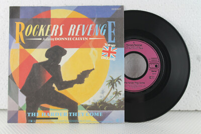 7'' - ROCKERS REVENGE feat. DONNIE CALVIN - The Harder They Come - 1983