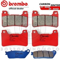 BremsbelÄGe Brembo Vorne Sinter + Hinten Honda Cb 1000 R 2009