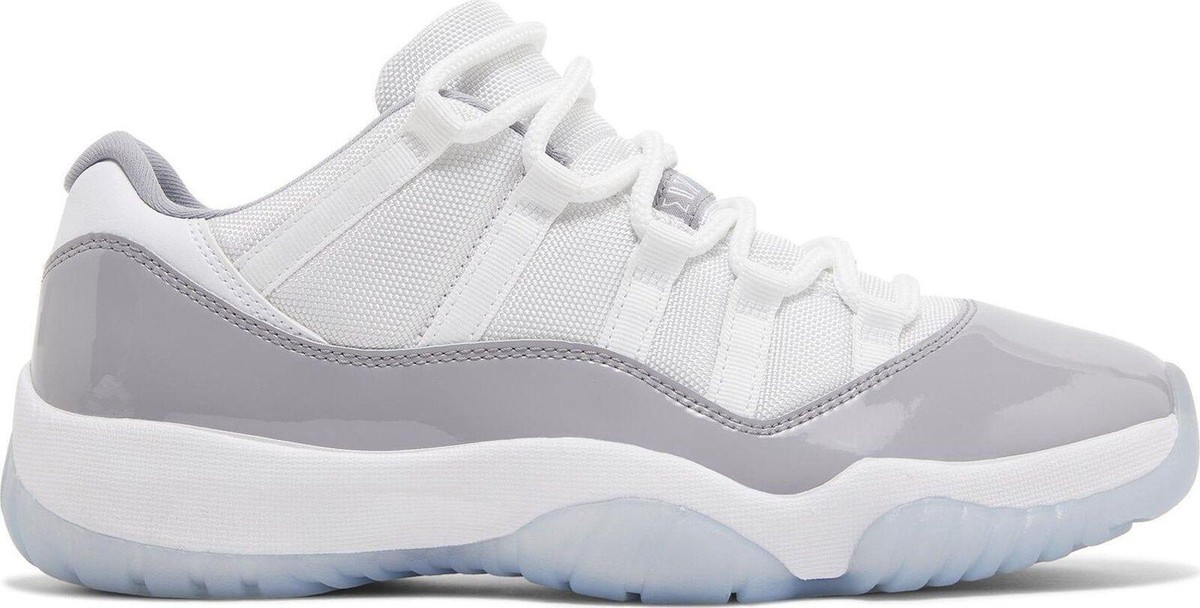 Air Jordan 11 Low ホワイト/グレー　※箱あり Size 9 - Jordan 11 Retro Low Cool Grey White Suede Leather (528895