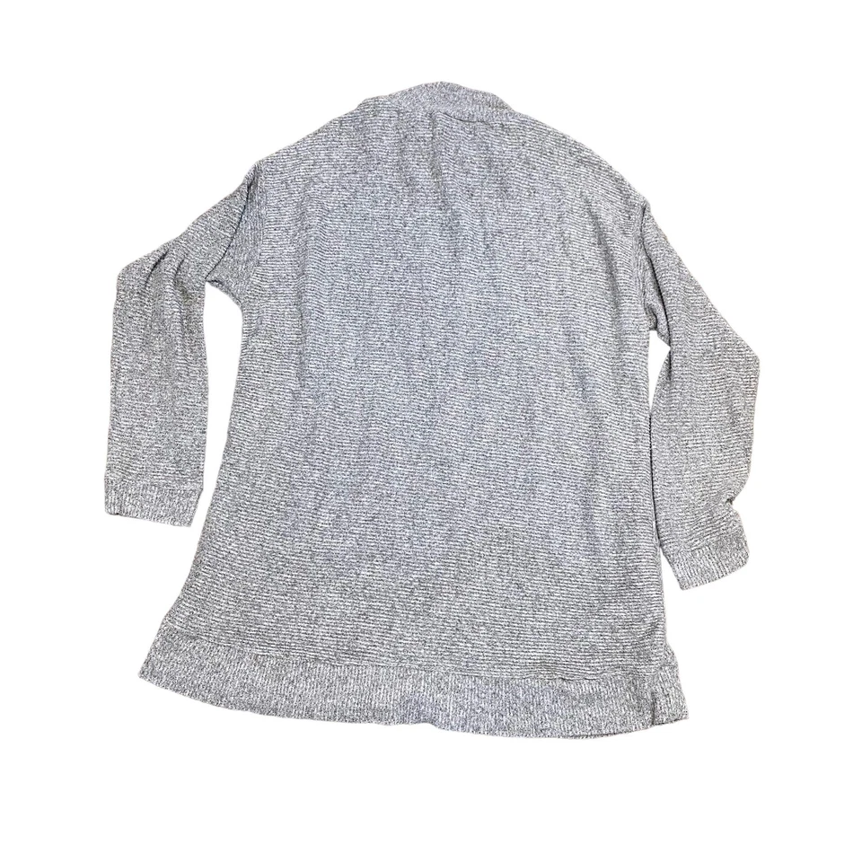 Sunday Women’s Sweater Tunic Plus Size 2X Gray Soft Mock Neck Pockets - Image 4 of 4