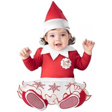The Elf On The Shelf Costume The Elf on the Shelf Christmas Fancy Dress 6-12 M