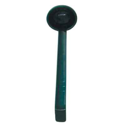 Thunder Group PLOP010GR 1 oz Green Polycarbonate One Piece Ladle