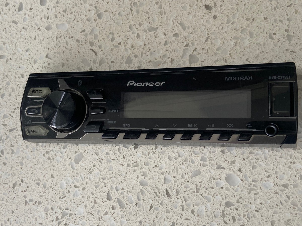 PIONEER MVH-X375BT CAR STEREO FACEPLATE PIONEER MVH-X375BT
