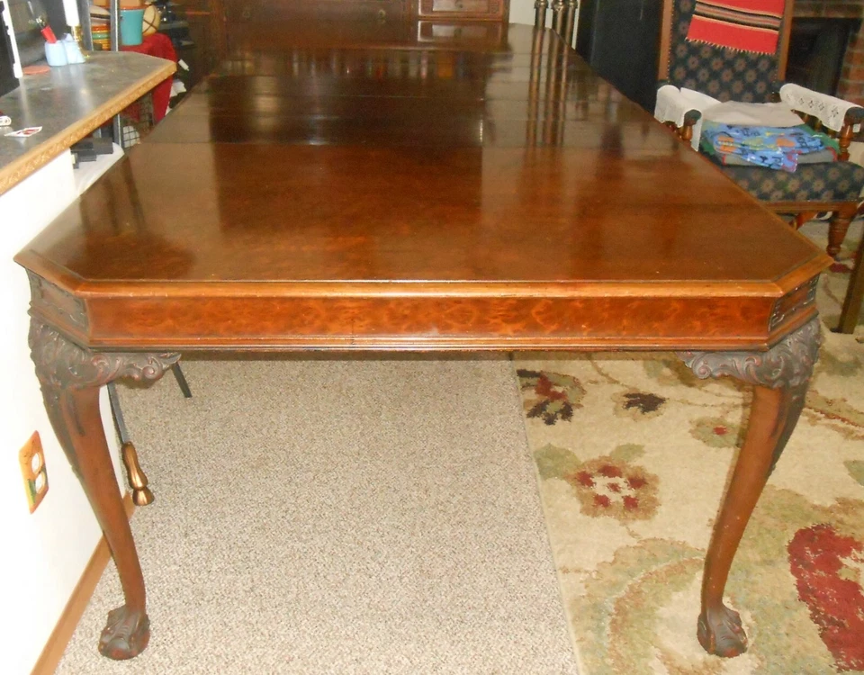 Berkey & Gay Vintage Custom Table Made For The Gay Family - Image 2 of 4